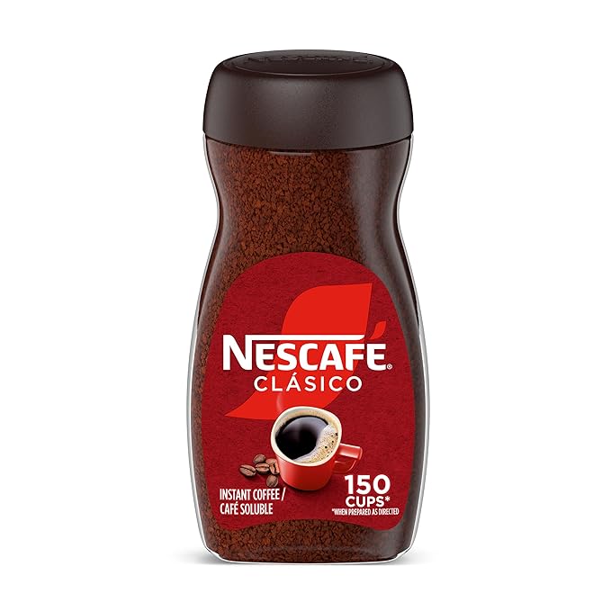NESCAFÉ CLÁSICO Dark Roast Instant Coffee Jar 10.5oz