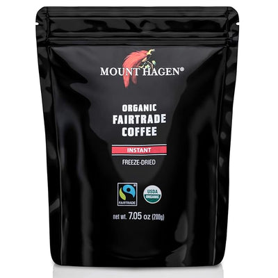 Mount Hagen Organic Instant Coffee – Medium Roast 7.05oz