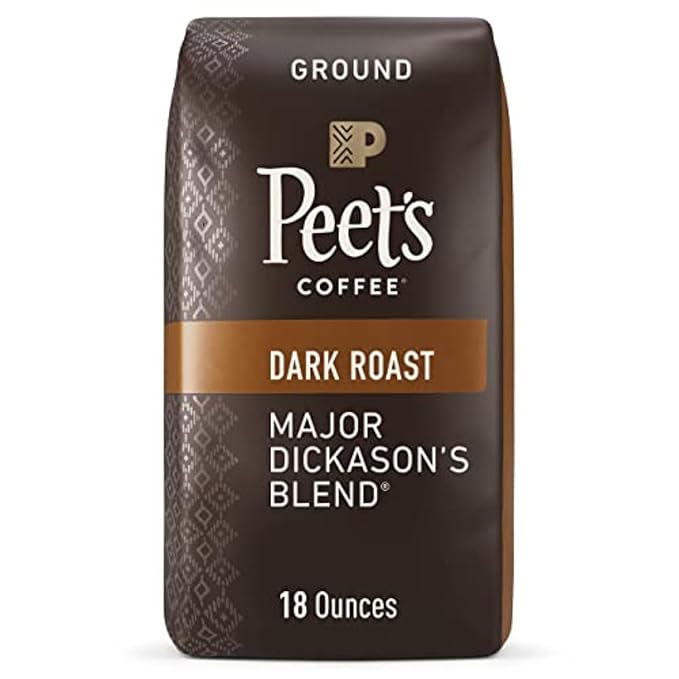 Peet's Coffee Major Dickason's Blend Dark Roast Ground